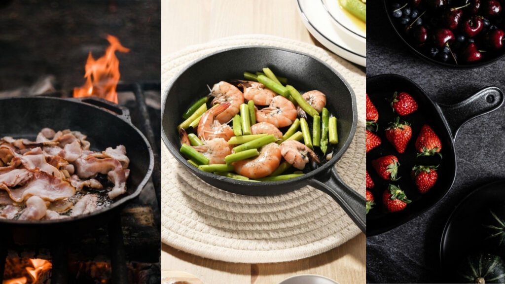 Castinex cast iron skillet ; European quality cast iron cookware made for home cooks and BBQ enthusiasts